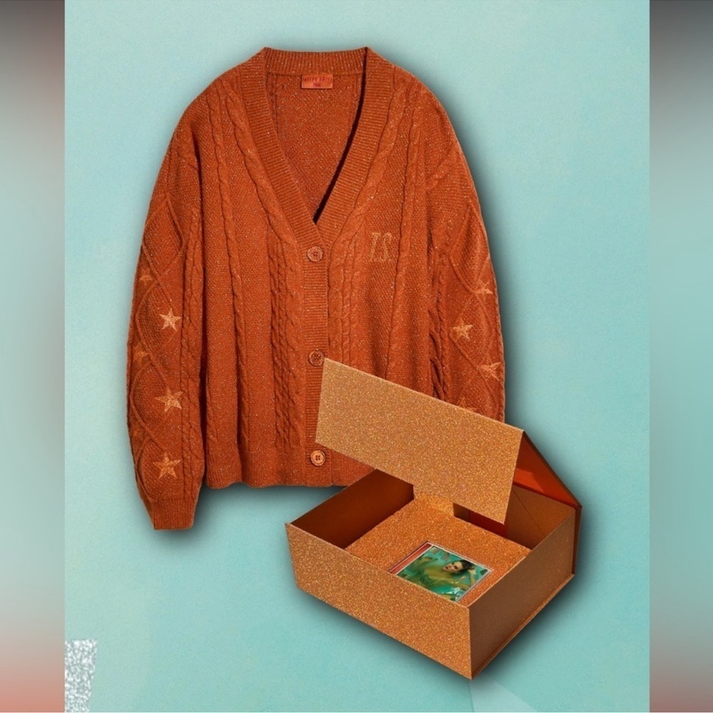 Taylor Swift: The Life of a Showgirl SOLD OUT Cardigan Box Set, S/XS